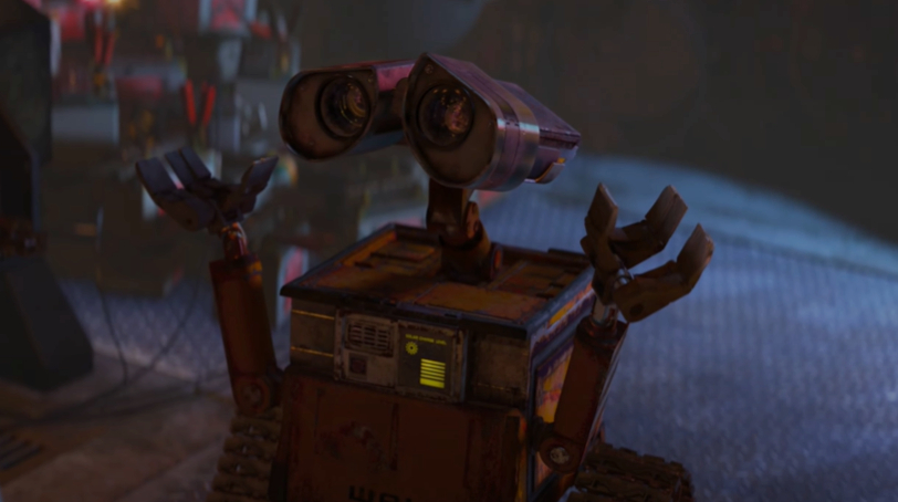 Screenshot of the animated movie WALL·E (2008)
