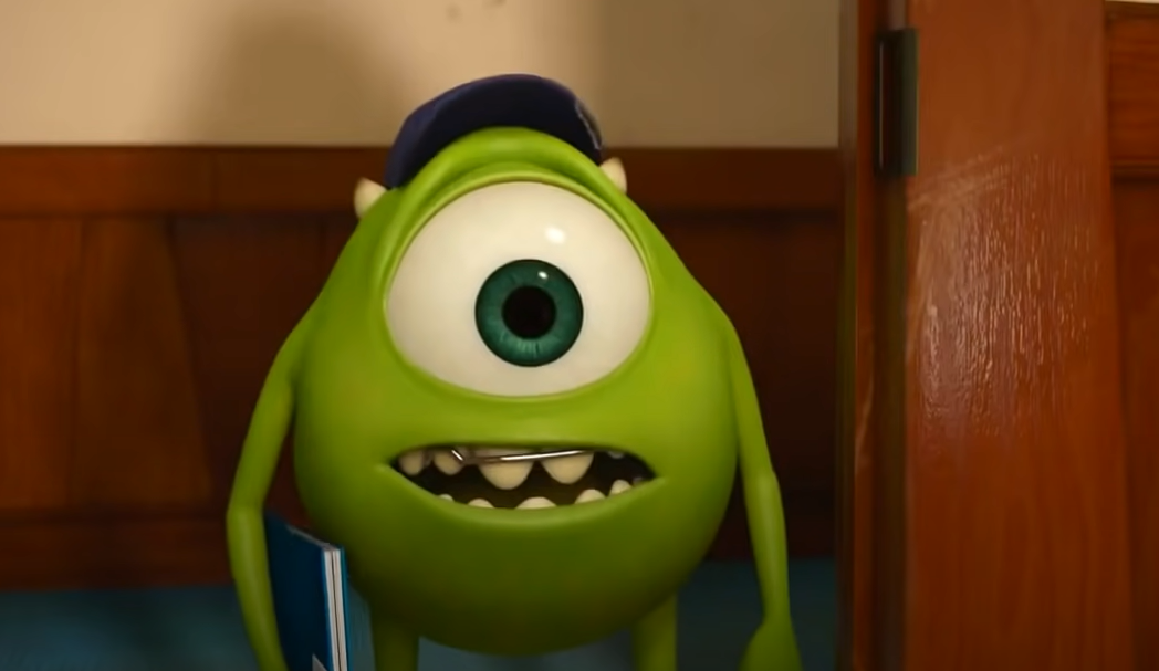 Screenshot of the animated movie Monsters University (2013)