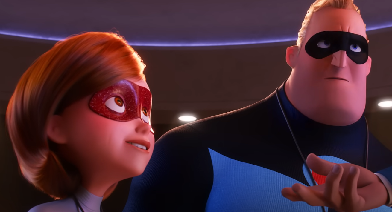 Screenshot  of the movie Incredibles 2 (2018)