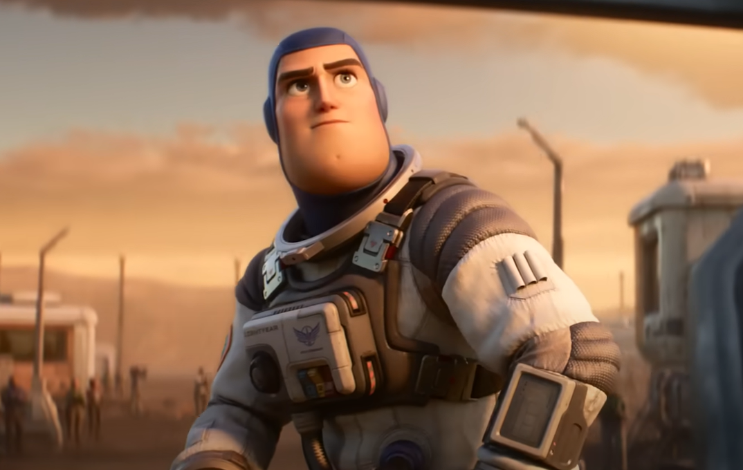 Screenshot of the animated movie Lightyear (2022)