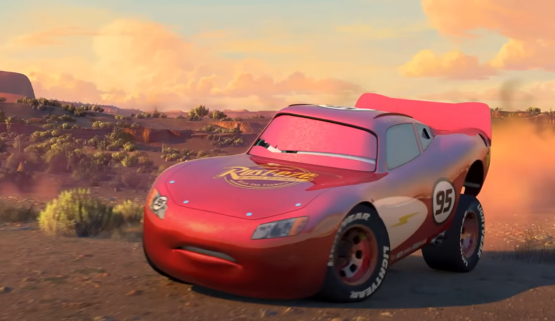 Screenshot of the movie Cars (2006)