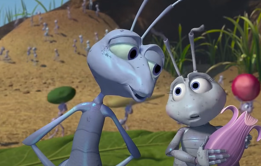 Screenshot of the animated movie  Bug’s Life (1998)