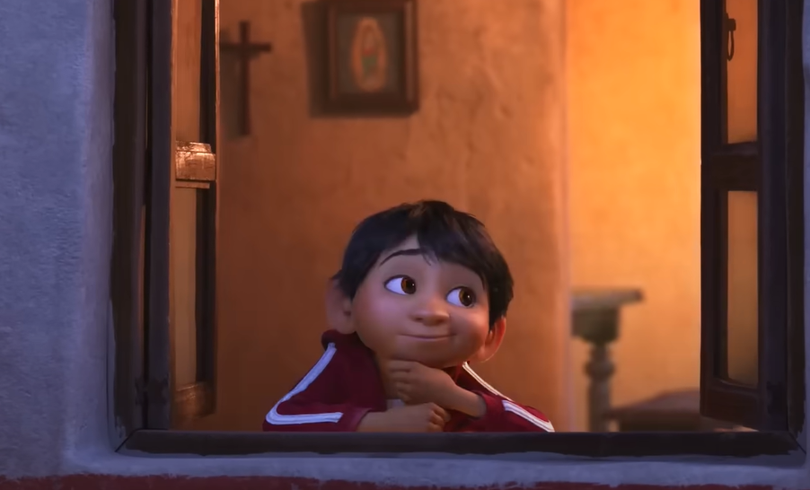 Screenshot of the  animated movie  Coco (2017)