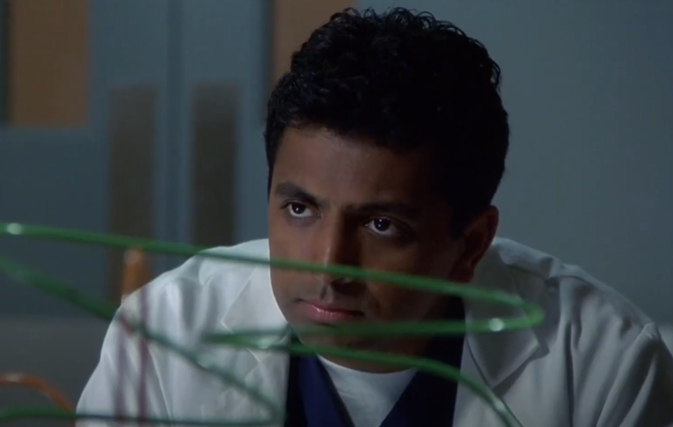 Screenshot of M. Night Shyamalan from - The Sixth Sense (1999)