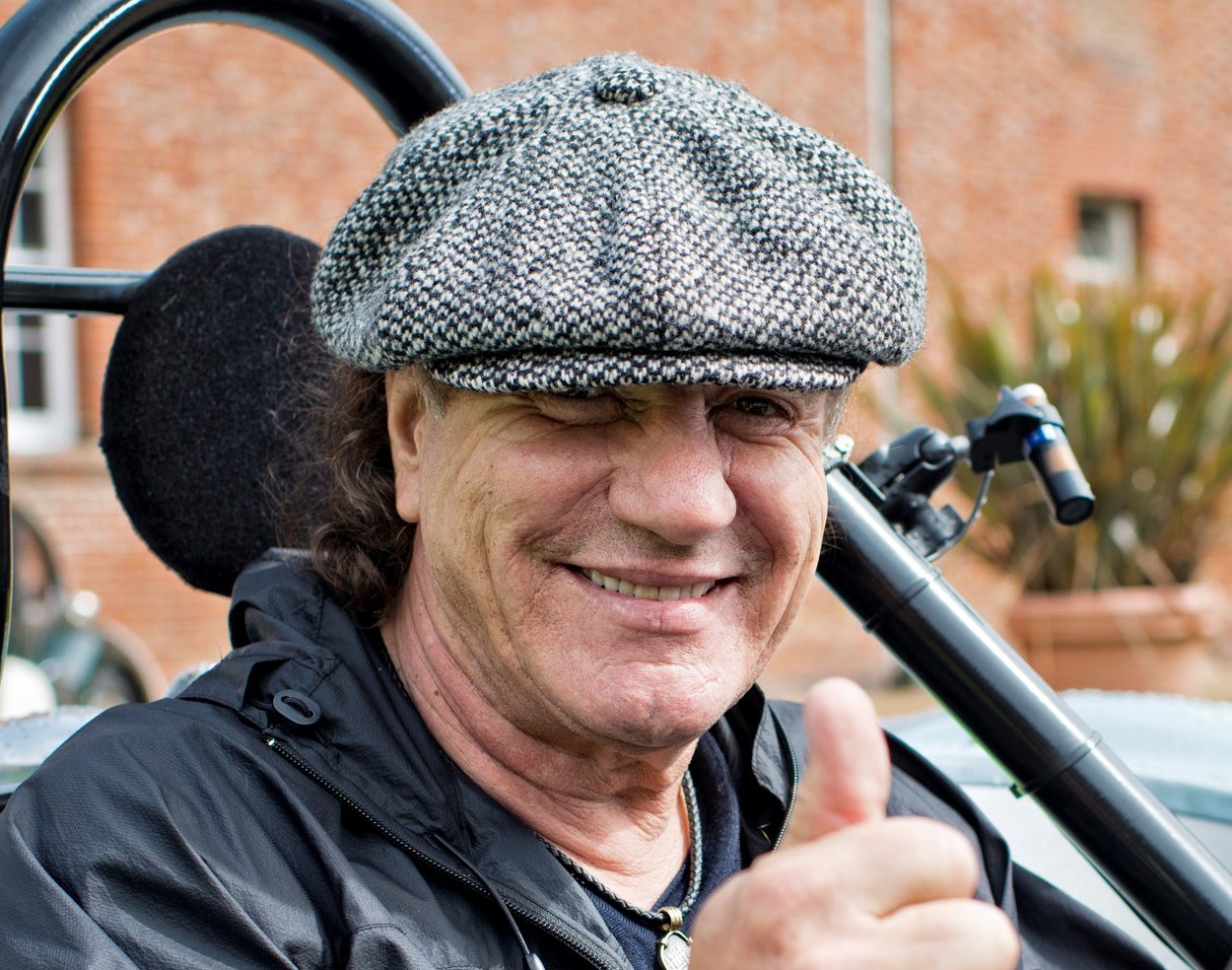 Portrait Photo of Brian Johnson facing the camera and smiling