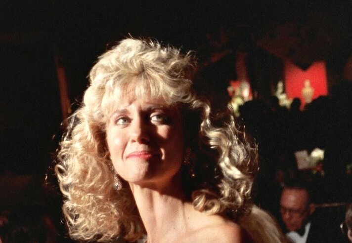 Olivia Newton John attending the 61st Annual Academy Awards