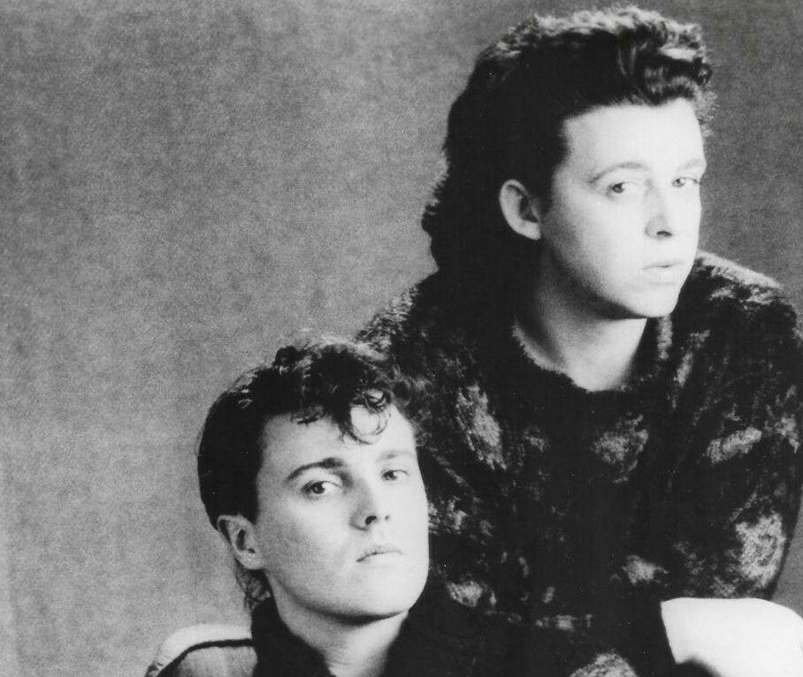 Tears for Fears in a 1985 publicity photo for their album Songs from the Big Chair