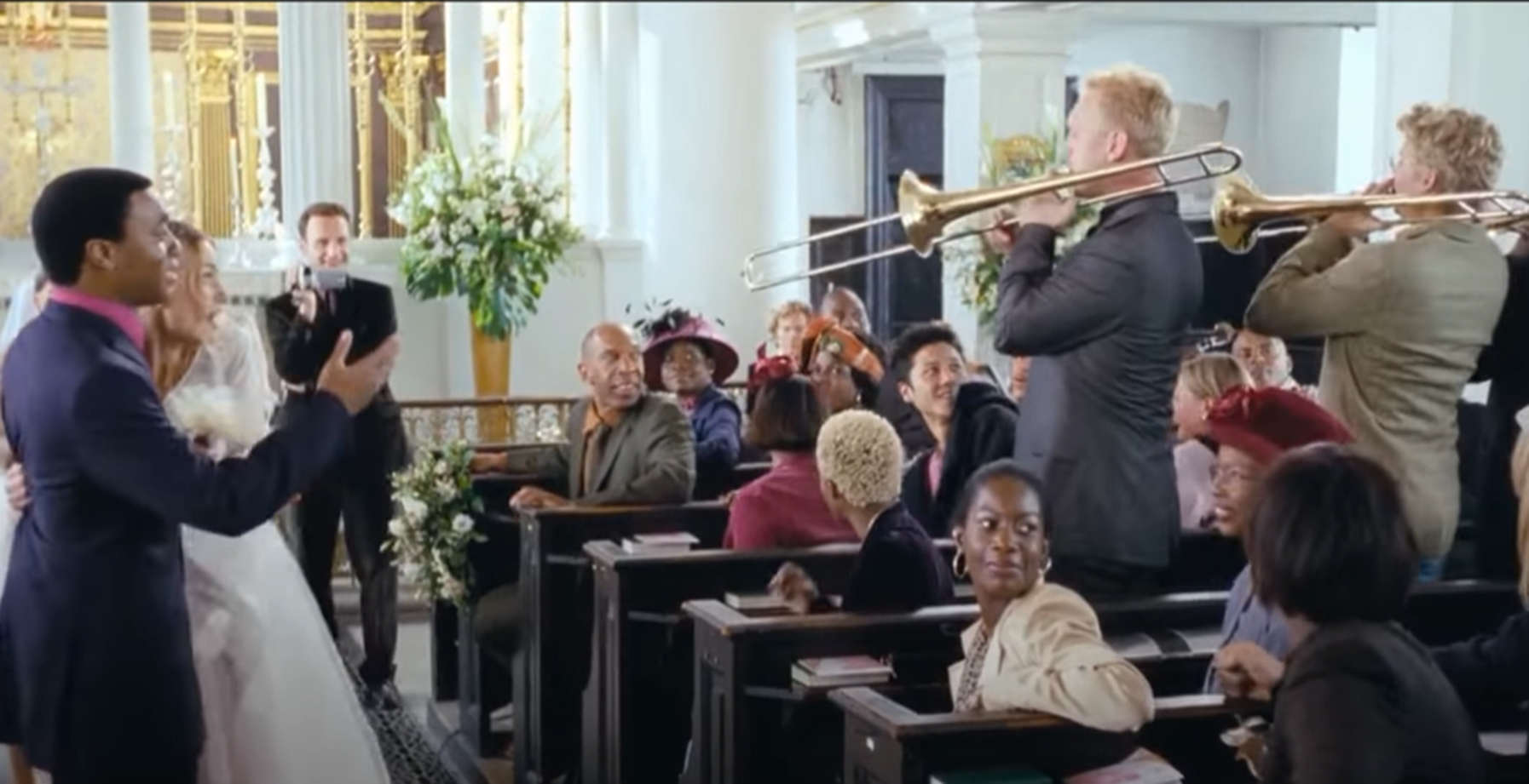 Screenshot of Richard Curtis from - Love Actually (2003)