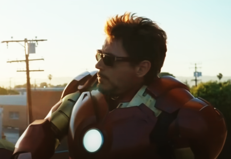 Screenshot of the movie Iron Man 2