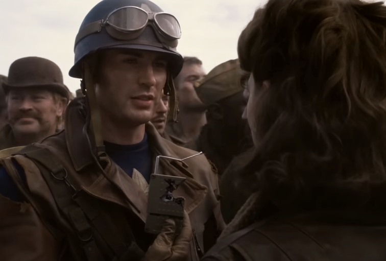 Screenshot of the movie Captain America: The First Avenger