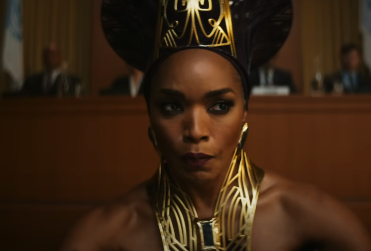 Screenshot of the movie Black Panther: Wakanda Forever