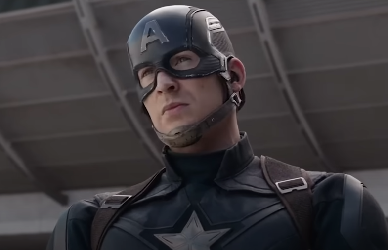 Screenshot of the movie Captain America: Civil War