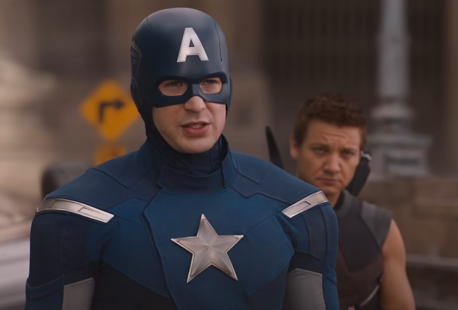 Screenshot of the movie The Avengers
