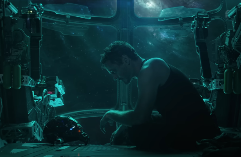 Screenshot of the movie Avengers: Endgame