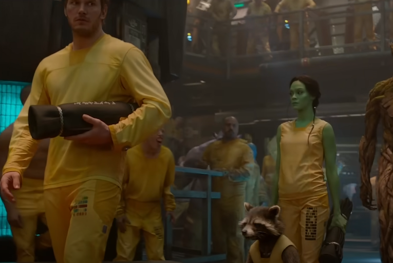 Screenshot of the movie Guardians of the Galaxy