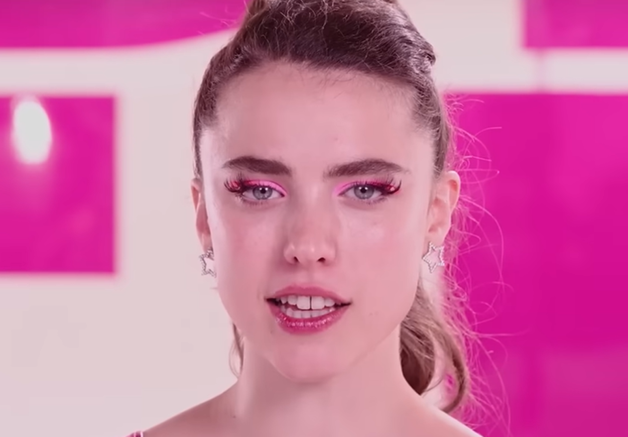 Screenshot of Margaret Qualley from - The Substance (2024)
