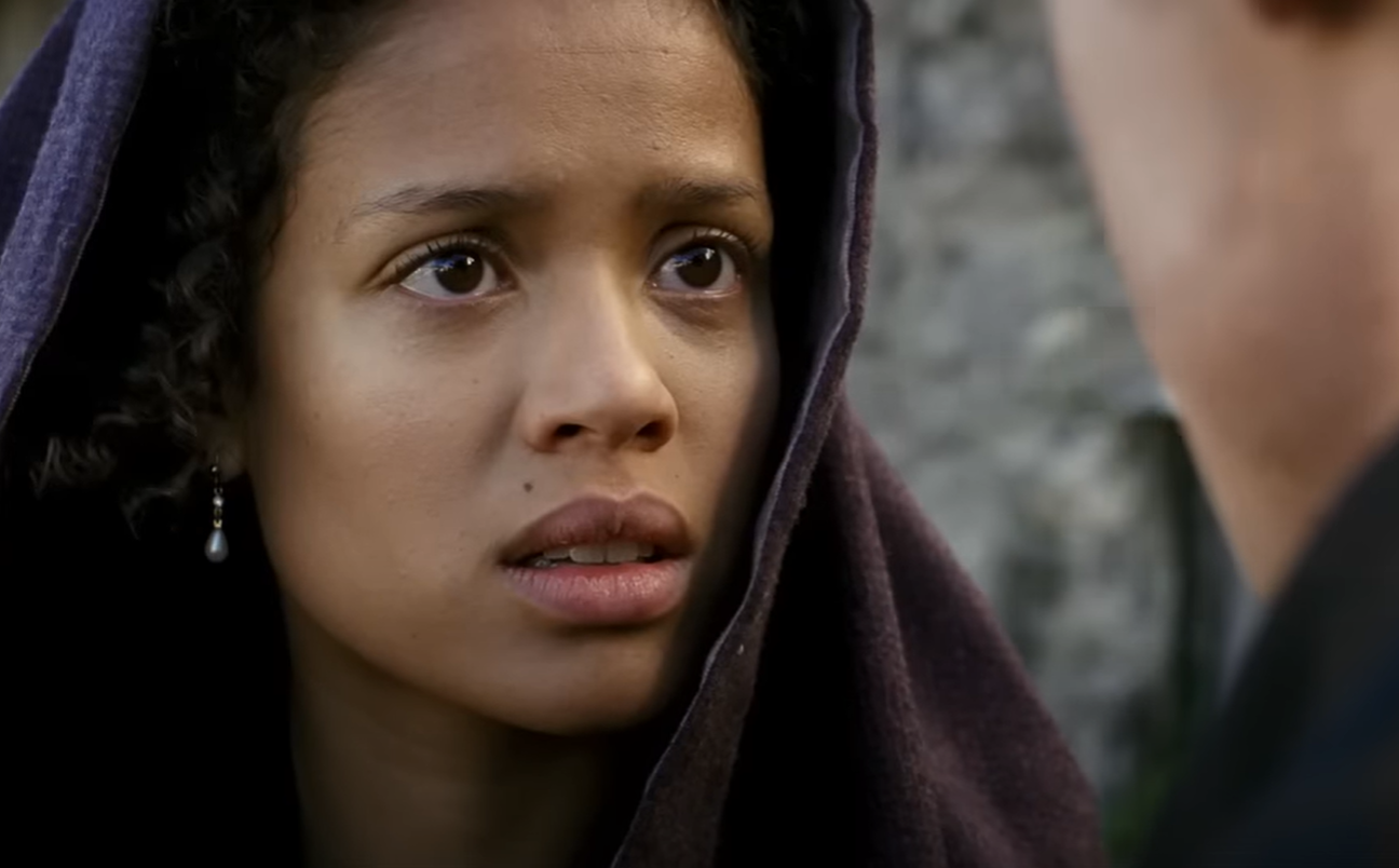 A screenshot from the movie Belle