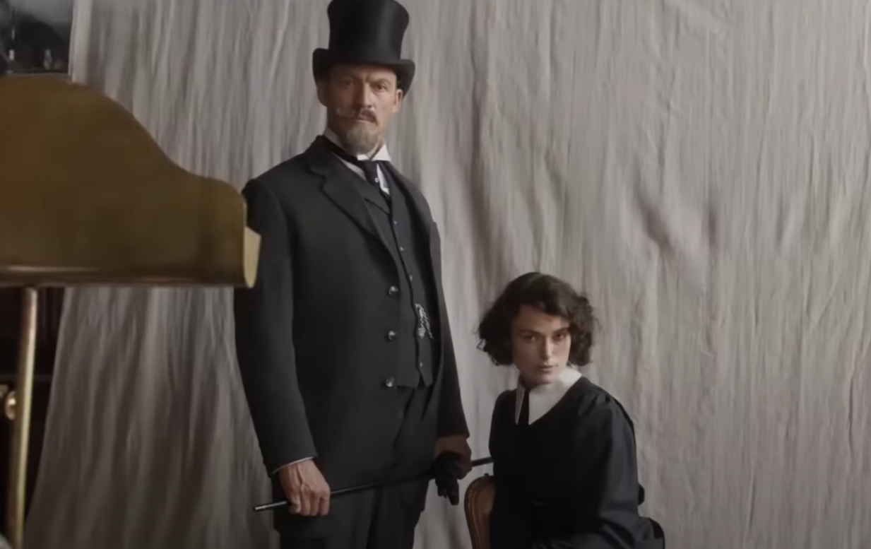 A screenshot from the movie Colette