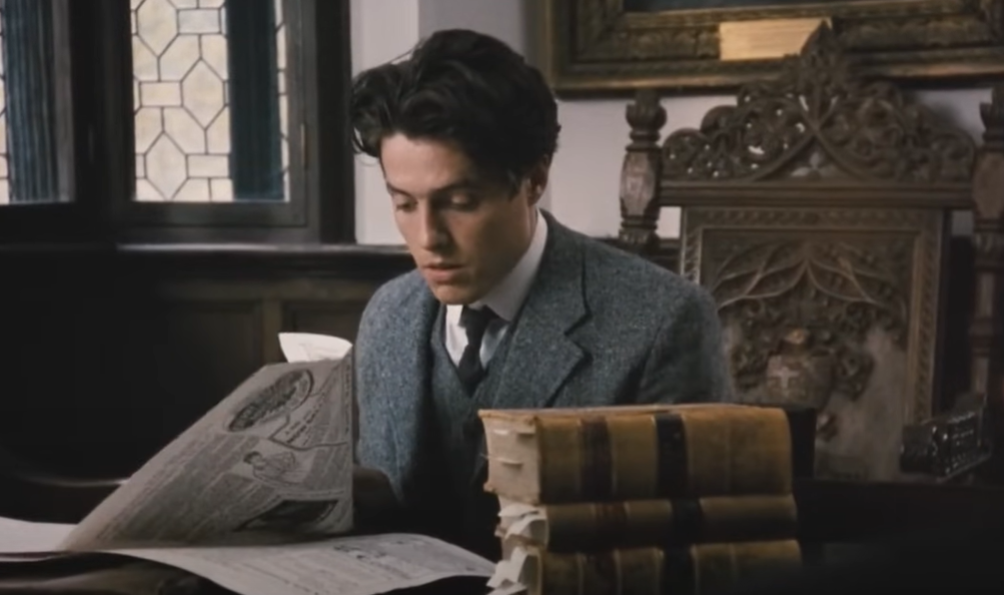 A screenshot from the movie Maurice