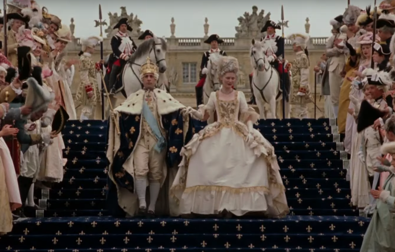 A screenshot from the movie Marie Antoinette