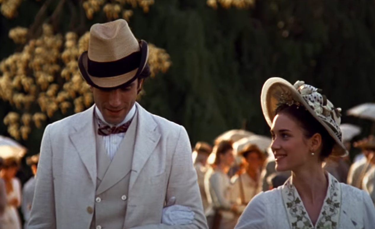 A screenshot from the movie The Age of Innocence