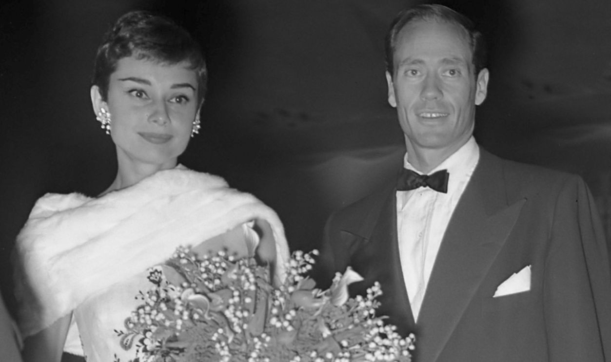 Audrey Hepburn And Mel Ferrer