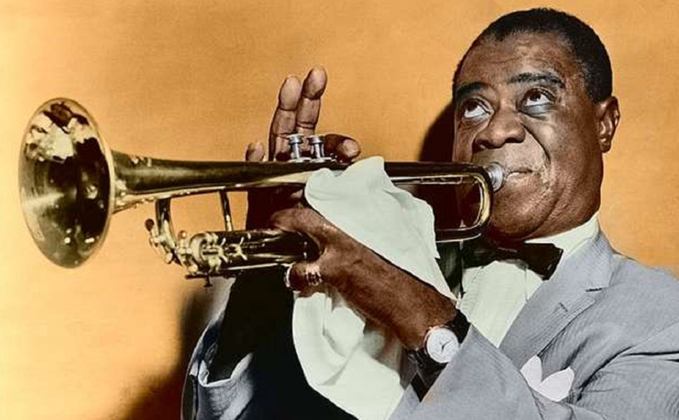 Jazz Trumpeter Louis Armstrong