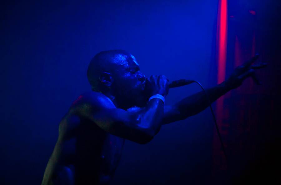 2012 Death Grips performing
