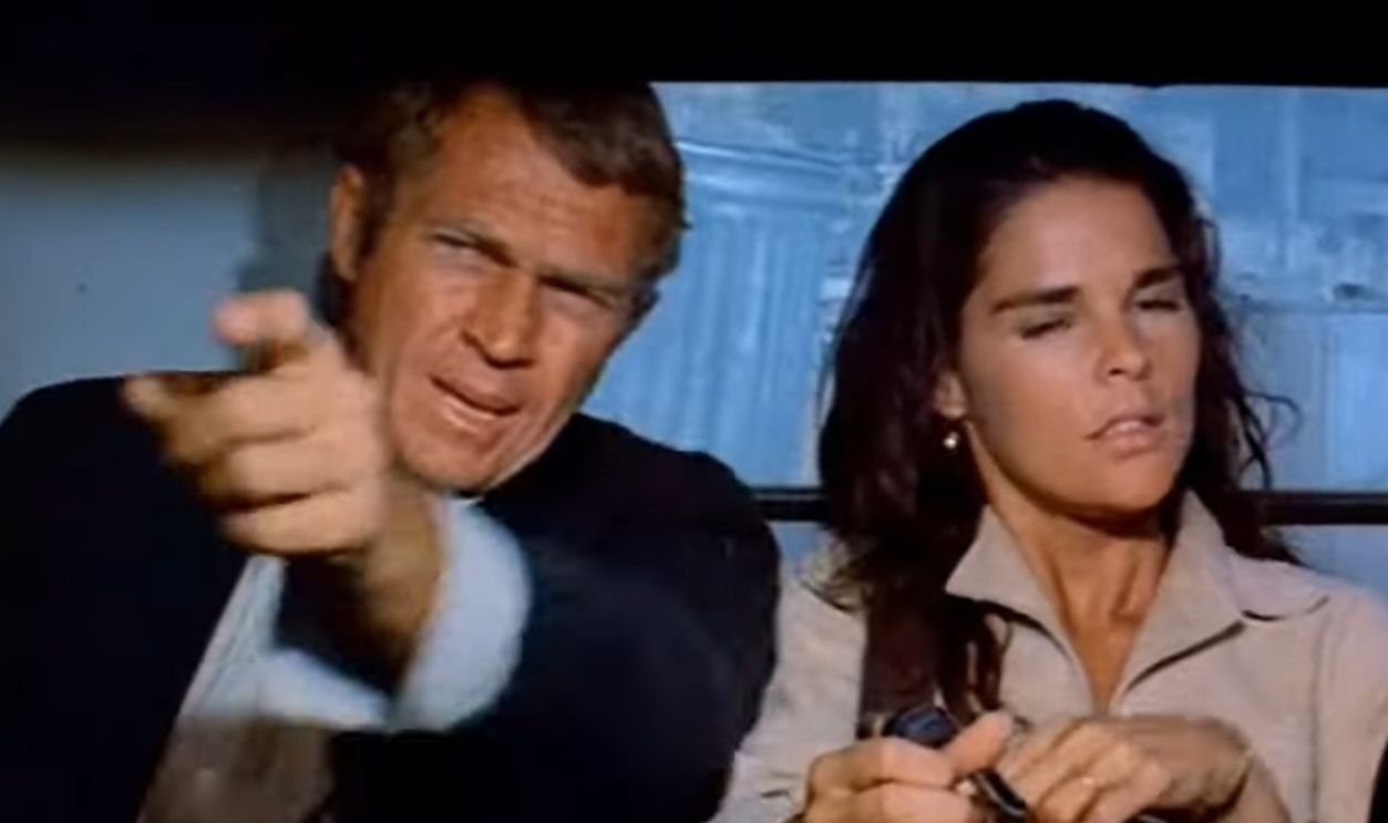Ali MacGraw And Steve McQueen