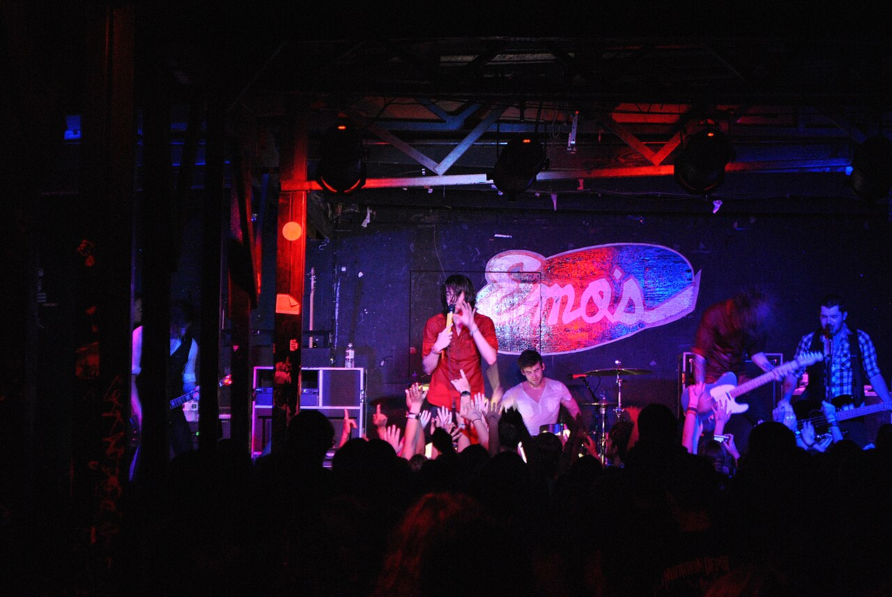 Mayday Parade performing