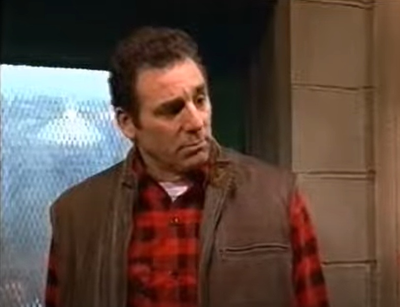 A visually captivating still taken from a pivotal moment in the television sitcom The Michael Richards Show (2000)