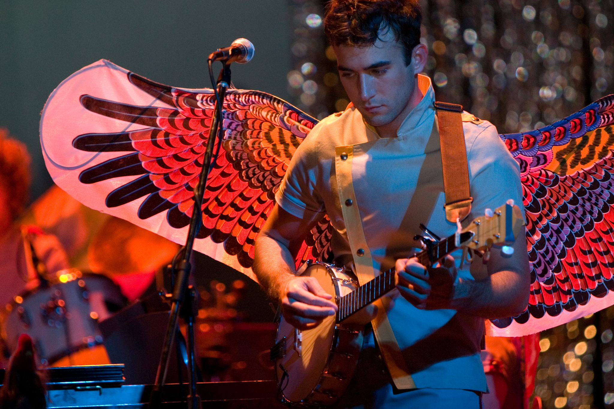 Sufjan Stevens Playing Banjo