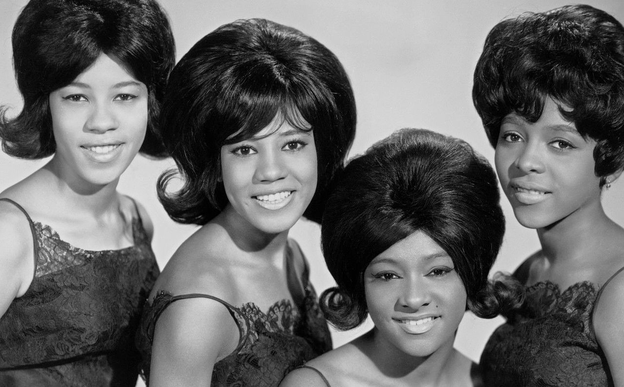 Publicity photo of The Crystals in 1963