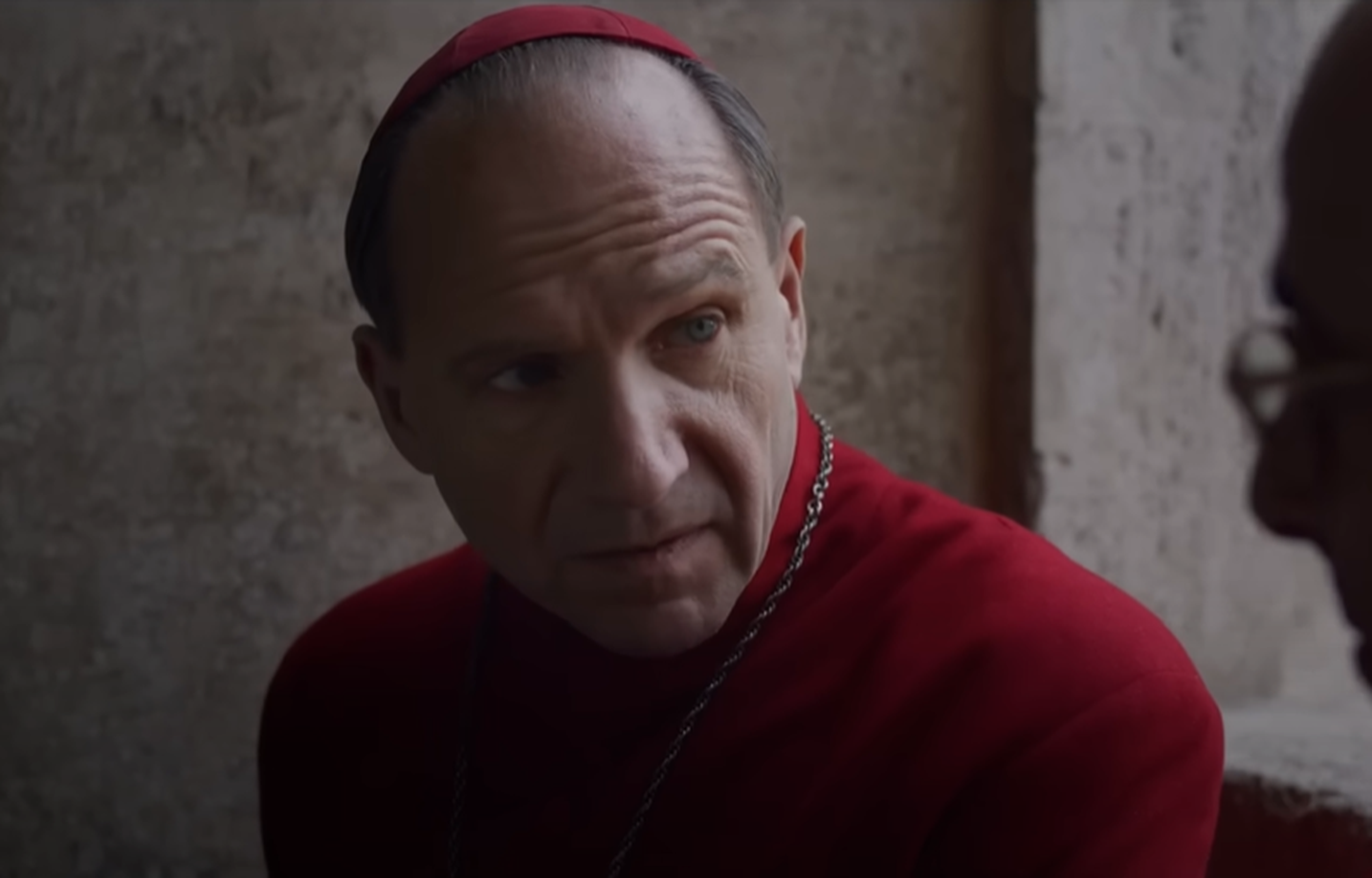 Screenshot of Ralph Fiennes from - Conclave (2024)