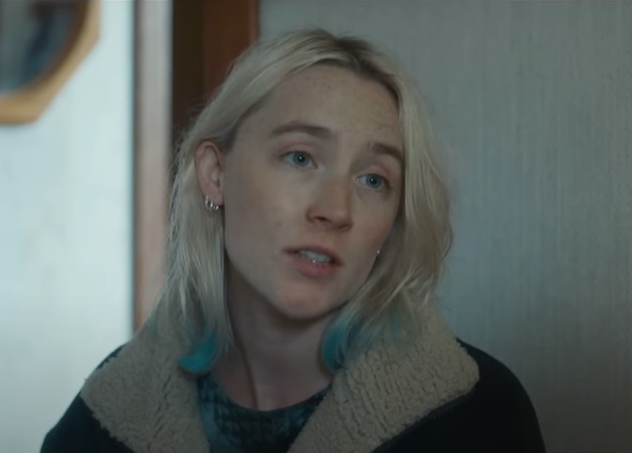 Screenshot of Saoirse Ronan from - The Outrun (2024)