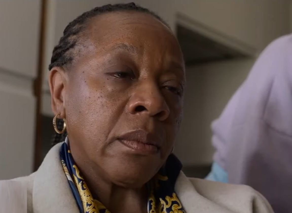Screenshot of Marianne Jean-Baptiste from - Hard Truths (2024)