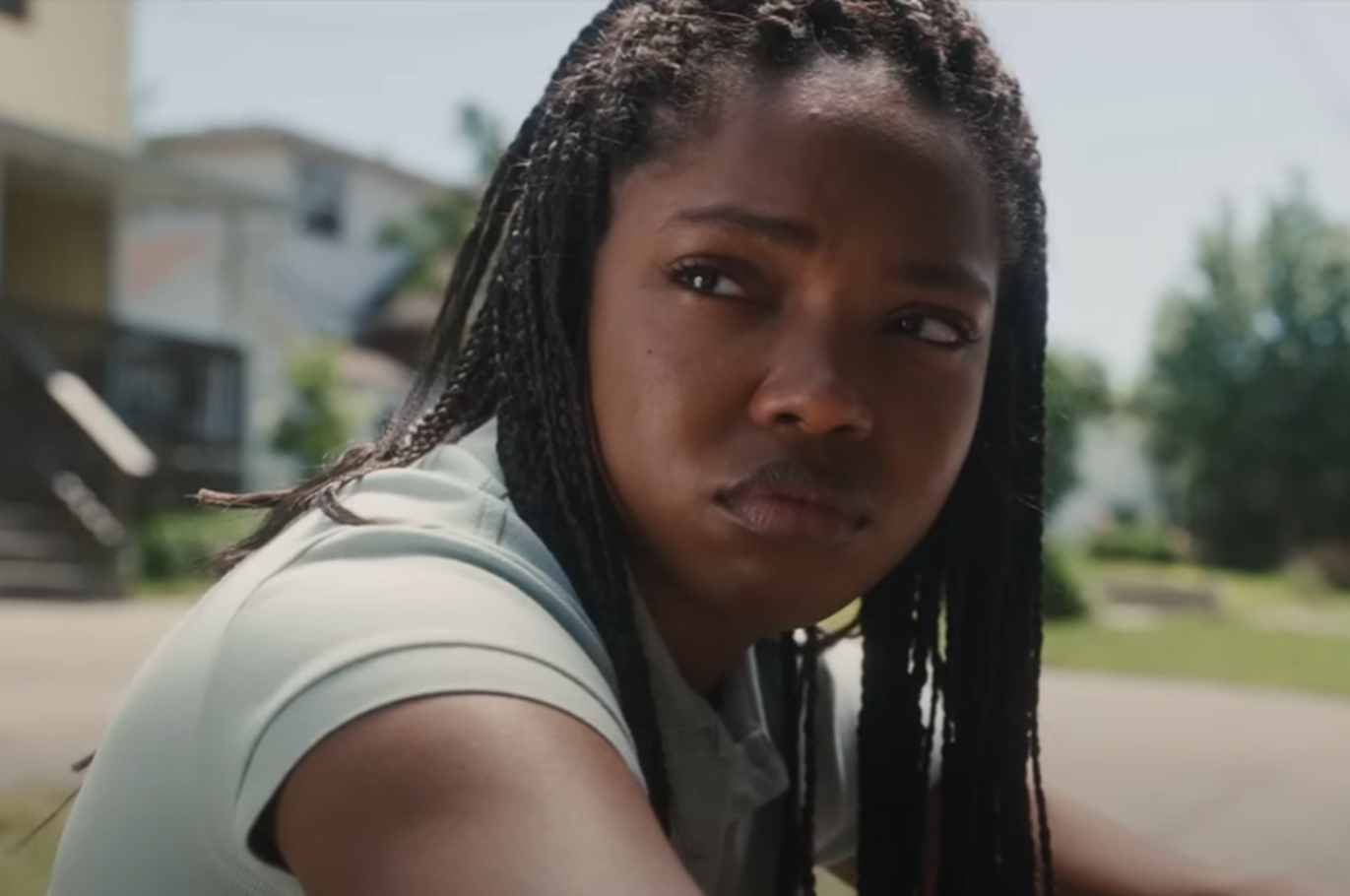 Screenshot of Ryan Destiny from - The Fire Inside (2024)