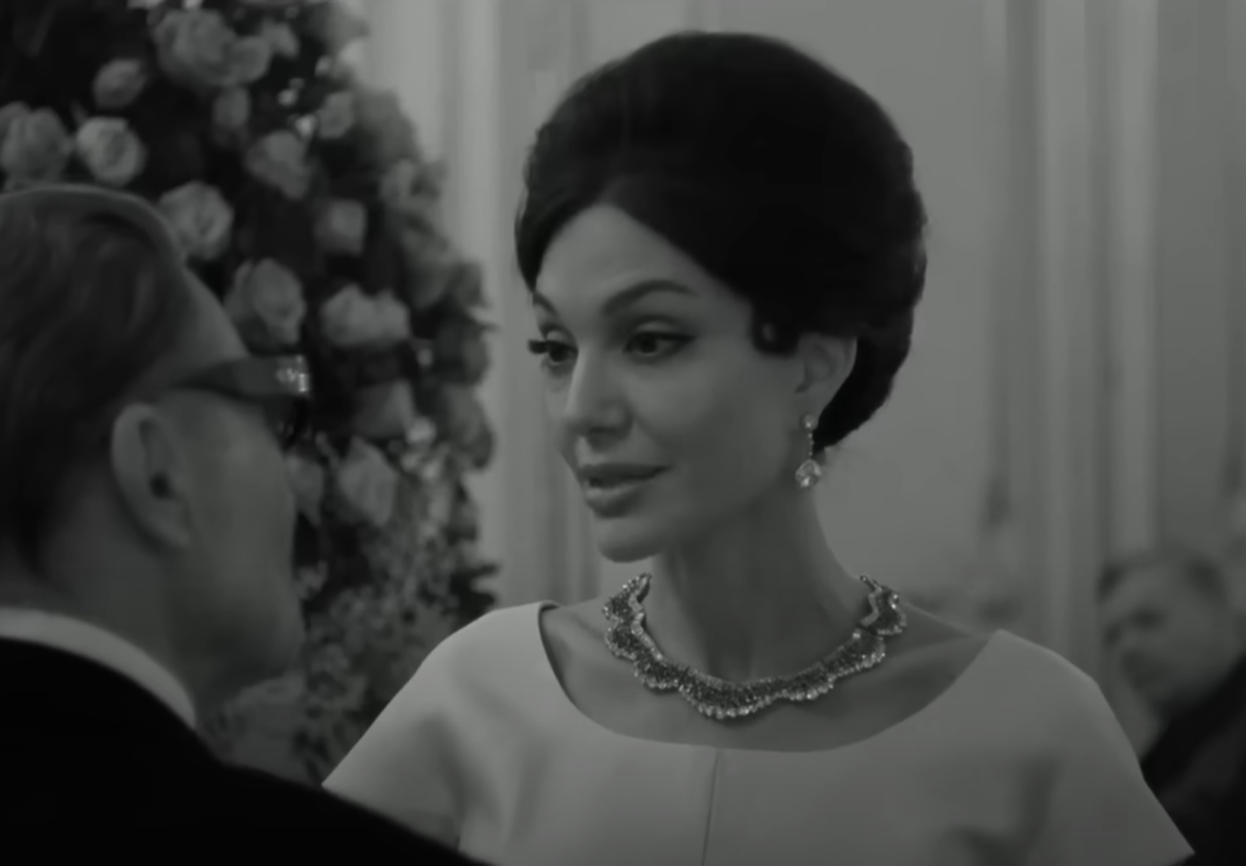 Screenshot of Angelina Jolie from - Maria (2024)
