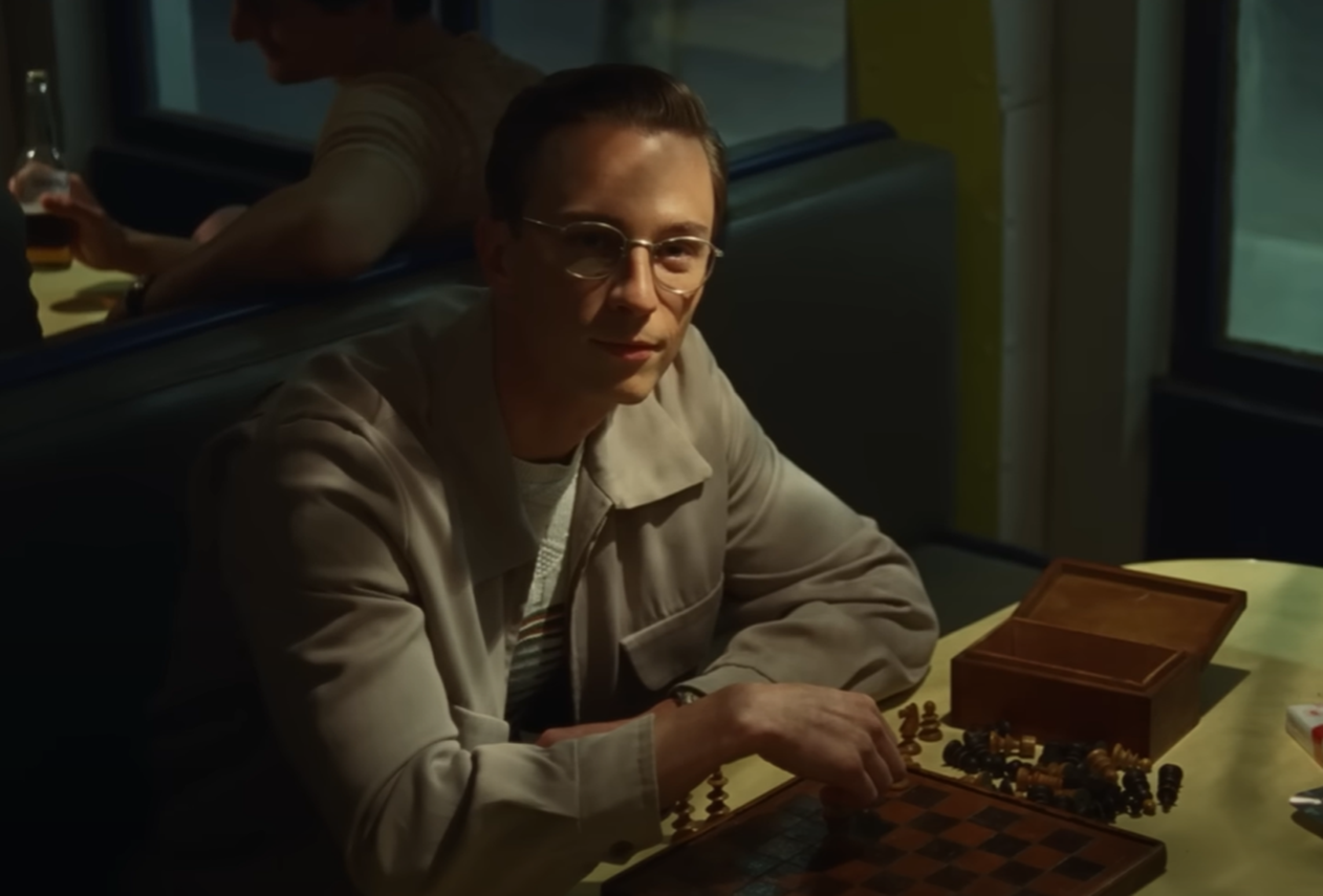 Screenshot of Drew Starkey from - Queer (2024)