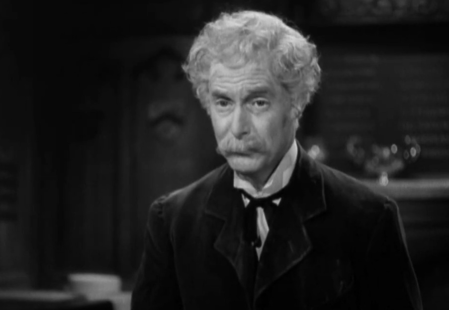 A visually captivating still taken from a pivotal moment in the film Goodbye, Mr. Chips (1939)