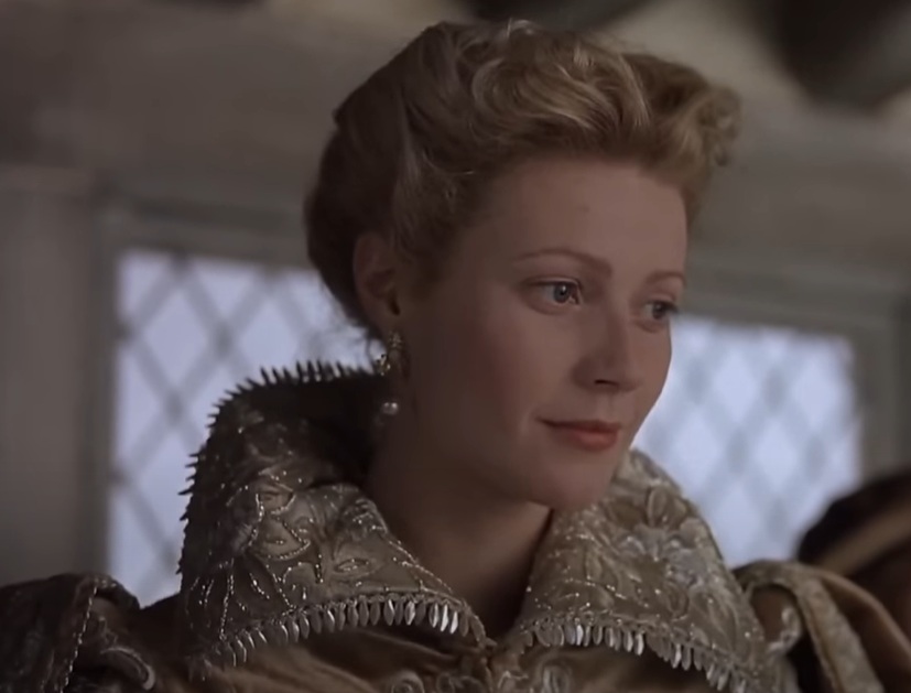 A visually captivating still taken from a pivotal moment in the film Shakespeare in Love (1998)