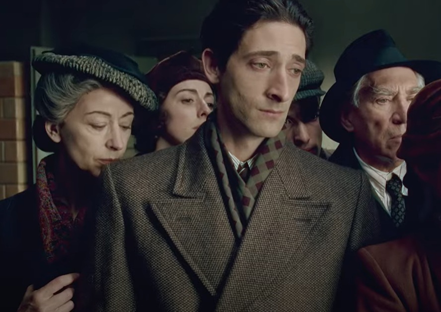 A visually captivating still taken from a pivotal moment in the film The Pianist (2002)