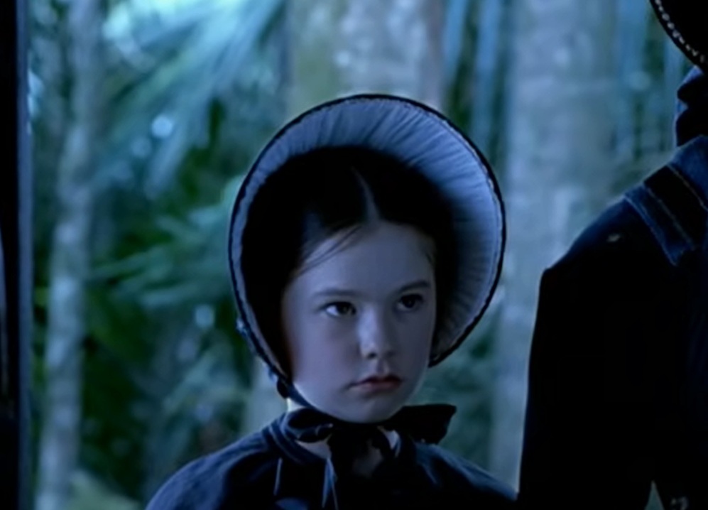 A visually captivating still taken from a pivotal moment in the film The Piano (1993)