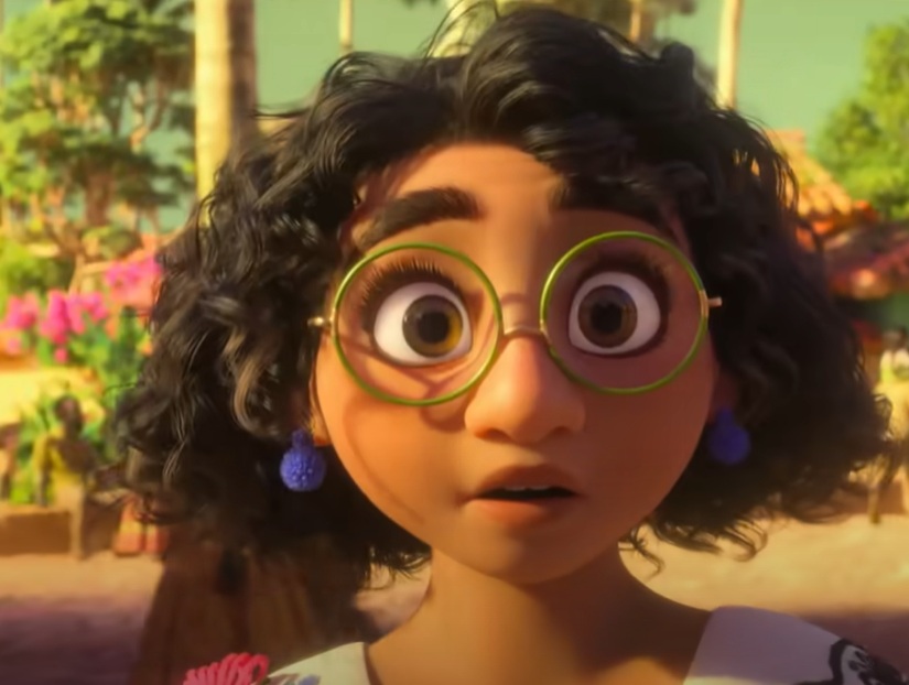 A visually captivating still taken from a pivotal moment in the animated film Encanto (2021)