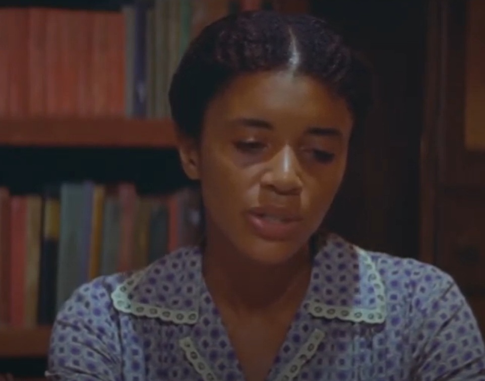 A visually captivating still taken from a pivotal moment in the film Sounder (1972)