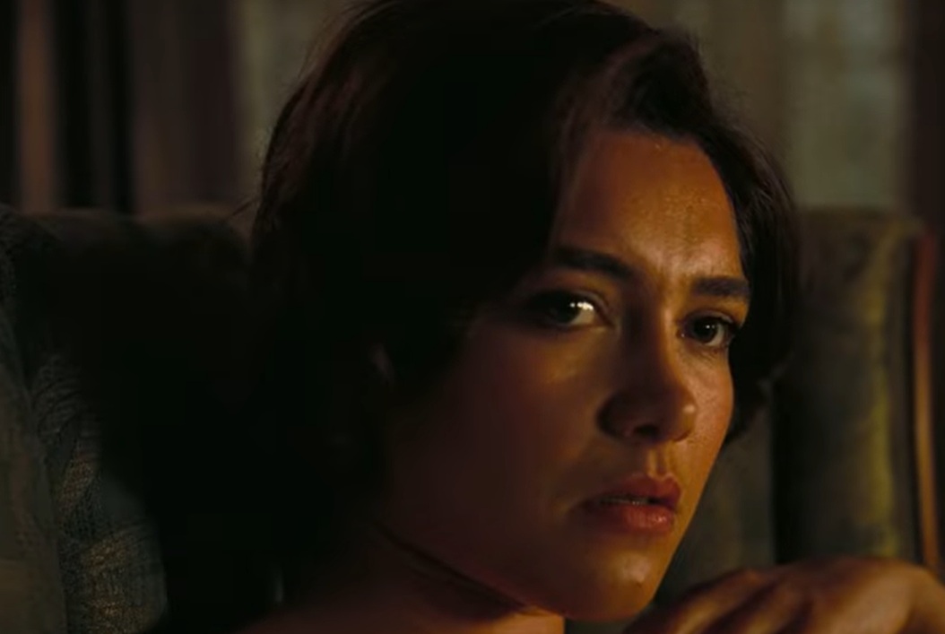 A visually captivating still taken from a pivotal moment in the film Oppenheimer (2023)