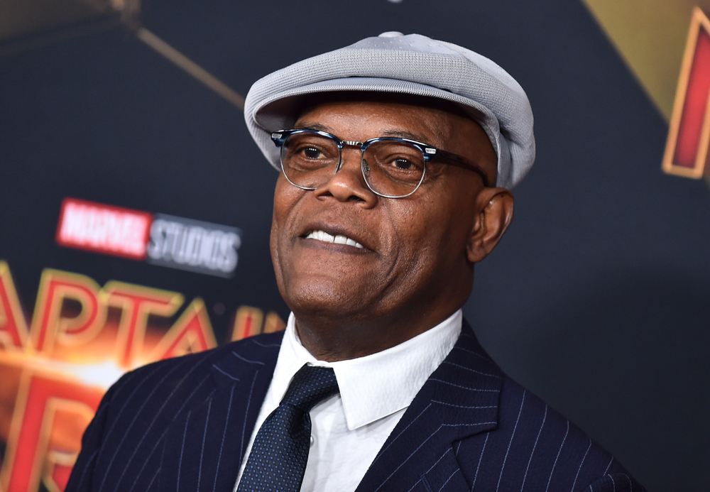 Samuel L. Jackson arrives for the 'Captain Marvel' World Premiere