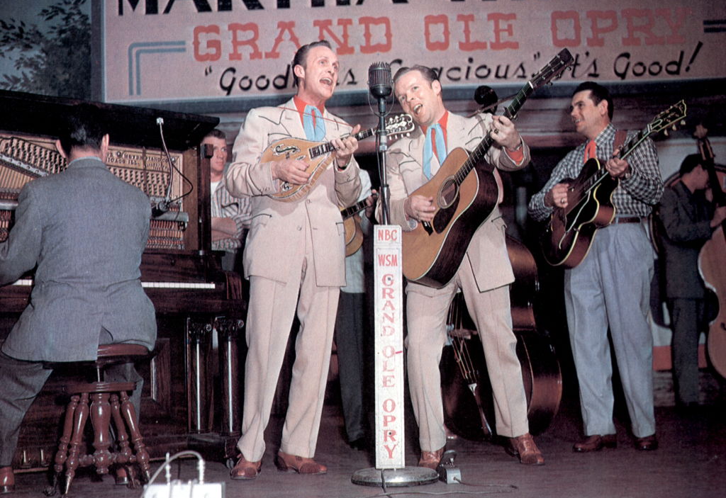 Louvin Brothers Performing live at the Grand Ole Opry