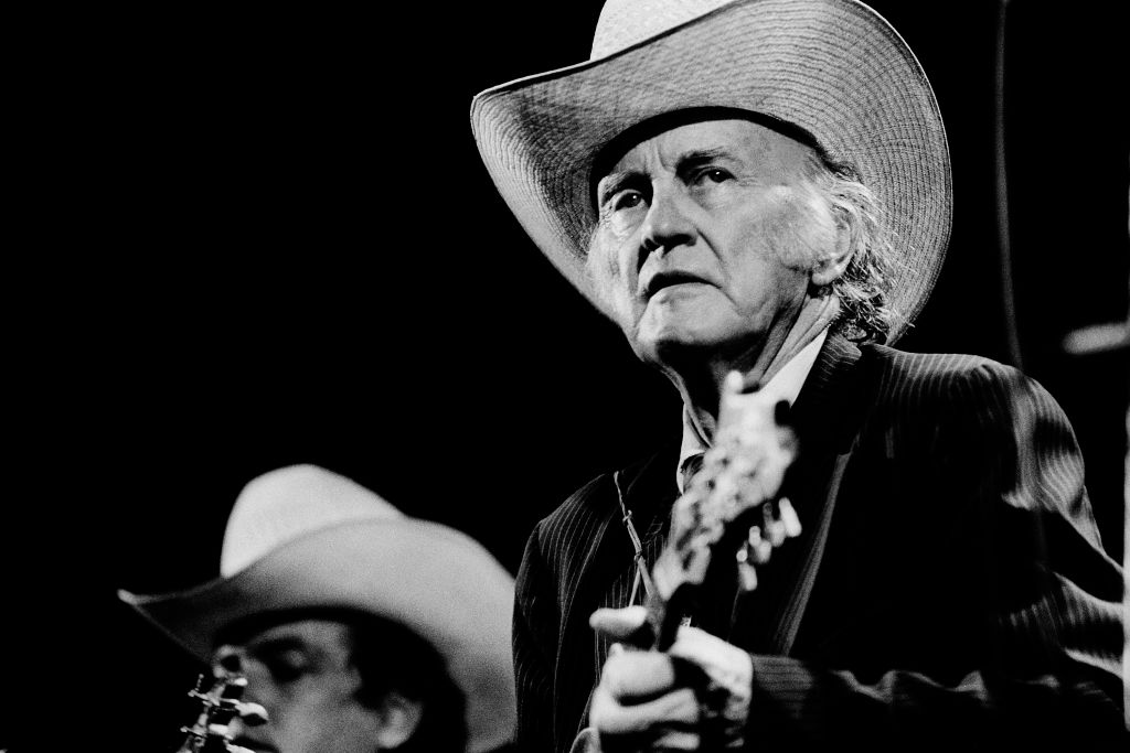 Bill Monroe Performing At 'Memphis In May'