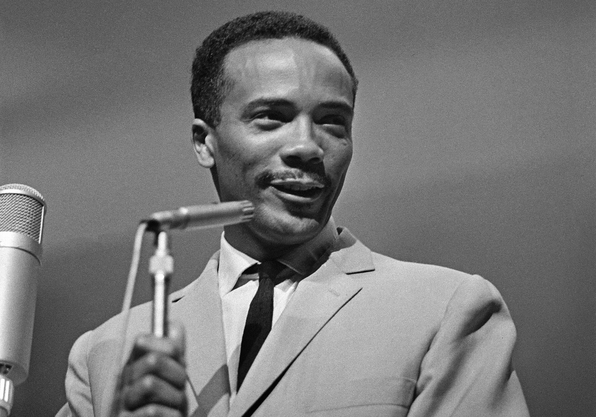 American musician Quincy Jones performing in Culture Hall